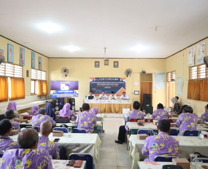 MKKS SMP Negeri Se-Kabupaten Tuban Gelar Pembinaan dan Inovasi Pendidikan di UPT SMPN 1 Montong