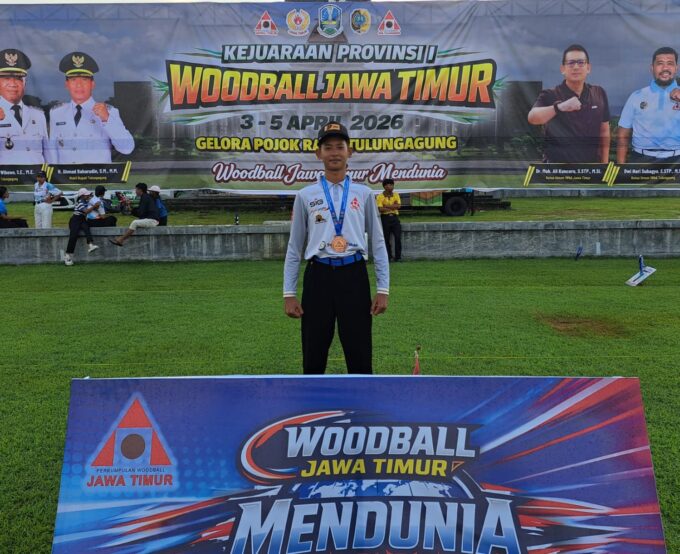 Siswa UPT SMPN 1 Montong Sabet Juara 3 di Kejurprov Woodball Jatim 2026